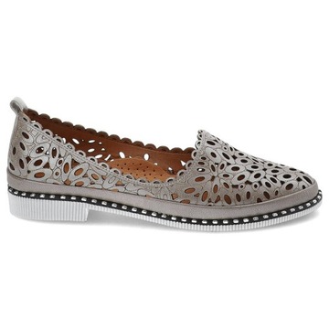 Коричневые полусапоги Ravini Стильные женские ботинки