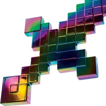 MINECRAFT НЕТЕРИТОВЫЙ МЕЧ 51 СМ АКСЕССУАР ДЛЯ КАРНАВАЛЬНОГО КОСТЮМНОГО БАЛА