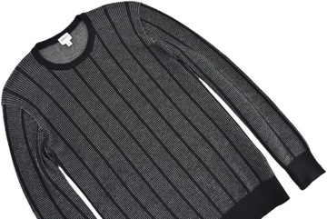 ARMANI COLLEZIONI sweter męski klasyczny wełna 54