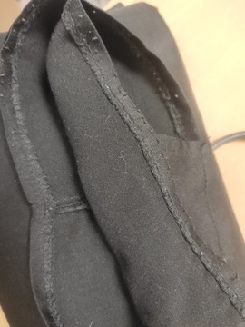 Черная атласная юбка-миди Missguided L