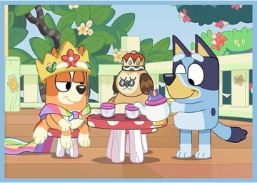 Пазл 4 в 1 Блюи и мир Трефла