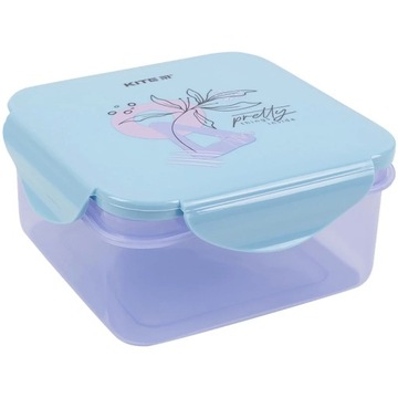 LUNCHBOX ŚNIADANIÓWKA DLA DZIECI DO SZKOŁY 860ml FIOLETOWY KITE
