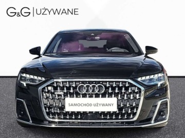 Audi A8 D5 Sedan Facelifting 3.0 55 TFSI 340KM 2023 Audi A8 Long, panoramiczny dach, skretna tylna os, kamery 360, head up, BO, zdjęcie 1