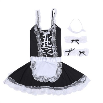 КОСТЮМ ГОРНИЧНОЙ, ЖЕНСКИЙ НАБОР ДЛЯ ВЕЧЕРИНКИ «МОСТ»