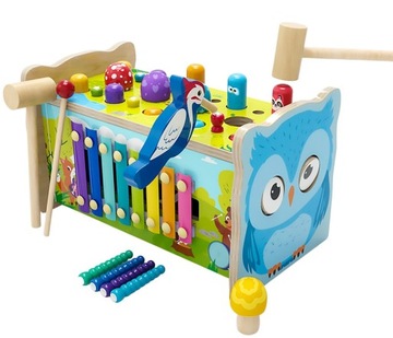 ДЕРЕВЯННЫЙ СОРТИРОВОЧНЫЙ КУБИК КУЛМЕР ИГРА-ГОЛОВОЛОМКА БЛОКИ МОНТЕССОРИ СОУ