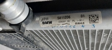 BMW F39 F45 F48 PŘÍDAVNÁ CHLADIČ VODY 5A112D6