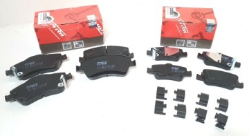 KLOCKI HAMULCOWE PRZÓD TYŁ COROLLA E15 E18