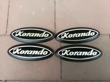 Emblemat znaczek -----Ssang Yong Korando