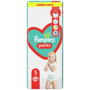 Pieluchomajtki Pampers Pants rozmiar 5 12-17 kg 48 szt
