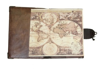 Дневник, кожаная ноутбука (20 х 15 см)