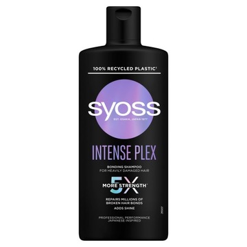 Syoss Intense Plex szampon do zniszczonych włosów 440ml