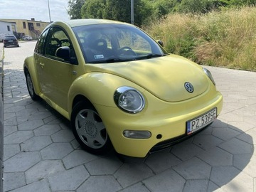 Volkswagen New Beetle Hatchback 2.0 115KM 1999 Volkswagen New Beetle Zarejestrowany Benzyna Klima