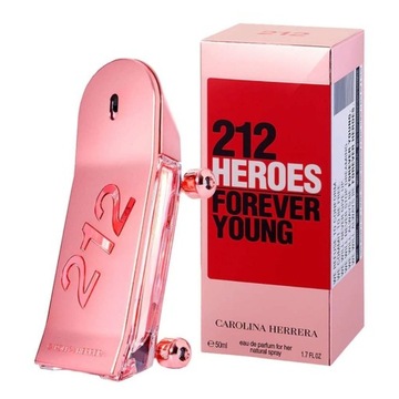 Carolina Herrera 212 Heroes FOREVER YOUNG 50ml Woman EDP WODA PERFUMOWAN