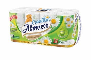 ALMUSSO PAPIER TOALETOWY CAMILLA RUMIANKOWY 4x16rolek WOREK