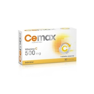 Cemax witamina C 500mg 30 tabletek