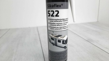 SIKAFLEX 522 BIAŁY KLEJ USZCZELNIACZ KAMPER PRZYCZEPA ODPORNY NA UV PLEŚNIE