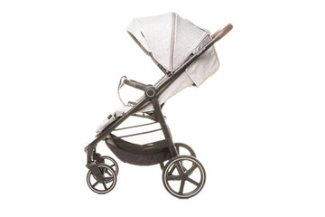 Коляска 4 BABY STINGER PRO MEL LIGHT GREY