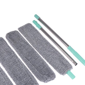Домашняя прикроватная щетка для пыли Гибкая щетка для пыли 1 комплект головок щетки