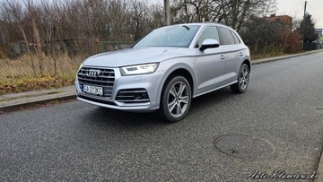 Audi Q5 II SUV 2.0 TDI 190KM 2019 Audi Q5 Q5 S-Line 2.0 TDI PL Salon BangOlufsen El klapa Hak Digital, zdjęcie 1