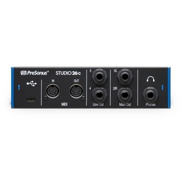 PreSonus Studio 26c — аудиоинтерфейс USB-C