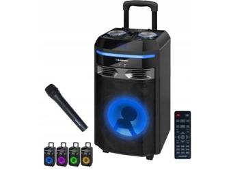 МОЩНАЯ АУДИО КОЛОНКА КАРАОКЕ МИКРОФОН BLAUPUNKT PS6