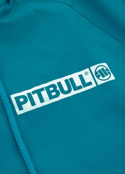 Męska Kurtka Wiosenna z Kapturem Wiatrówka Pitbull Limited Athletic Logo