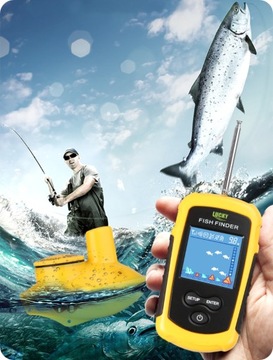 Lucky RF Sonar Рыболовный эхолот Беспроводной детектор Рыболокатор