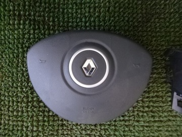 CLIO III FACELIFT 09-12 DESKA KONZOLA AIRBAG ULOŽENÍ KOMPLET ORIGINÁLNÍ