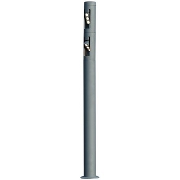 LAMPA OGRODOWA SŁUPEK 2x3x3W LED 152CM!