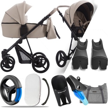 WÓZEK BEBETTO 2W1 FLAVIO PRO 02 | + ADAPTERY CYBEX