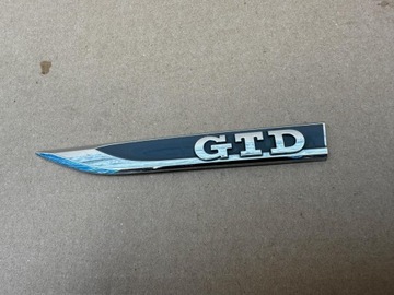 VOLKSWAGEN VW GOLF GTD ZNAK ZNAKY ORIGINÁLNÍ