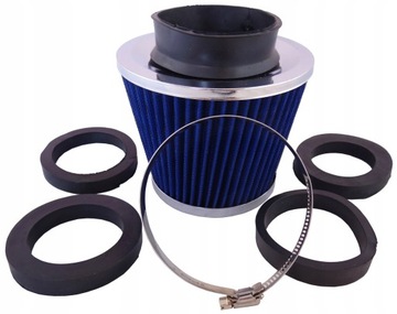 FILTR STOŻKOWY POWIETRZA SPORTOWY+REDUKCJE NIEBIES