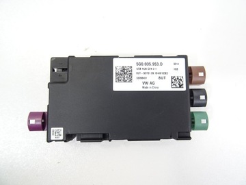МОДУЛЬ VW T-ROC КРЕПЛЕНИЕ USB-КОНТРОЛЛЕРА 5G0035953D 5QA035643