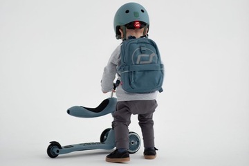 Детский самокат 2-в-1, Scoot and Ride, трехколесный + шлем XXS-S