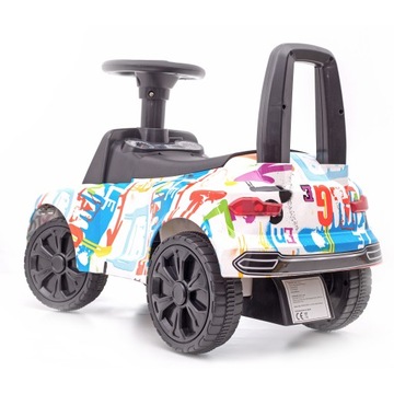 Pchacz MX5 JEŹDZIK dla dziecka LAKIER CAMO GRAFFITI prezent na roczek