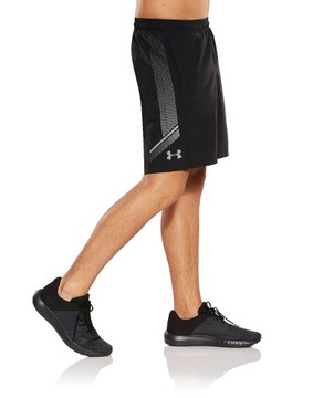 Spodenki męskie Under Armour Woven Graphic Shorts czarne 1309651 003 - S