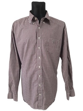 GANT OXFORD GINGHAM REGULAR FIT KOSZULA MĘSKA 2XL