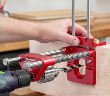 Локатор отверстий для деревообработки, черный