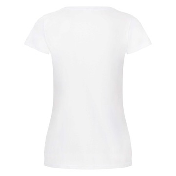 MODNE KOSZULKI DAMSKIE KOLORY T-SHIRTY WHITE L