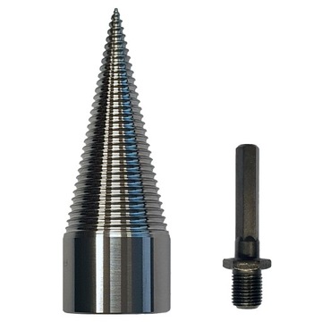 ŚWIDER 42 mm do ŁUPANIA DREWNA STOŻEK WIERTŁO DO ROZŁUPYWANIA HEX10