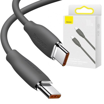 Baseus Fast Silicone Cable USB-C/USB-C 100W 2M 2M