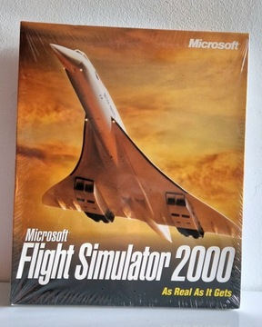 microsoft flight simulator 2000 big box pc - New