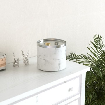 КОНТЕЙНЕР ДЛЯ ЮВЕЛИРНЫХ ИЗДЕЛИЙ, никелированный Tesora Umbra