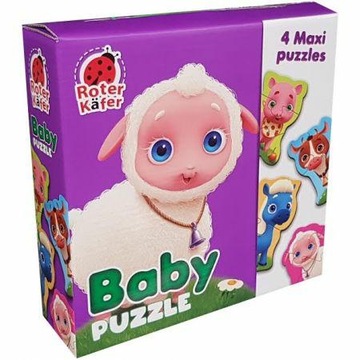 Puzzle Baby Maxi Farm,Roter Kafer Castorland