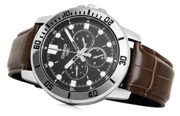 МУЖСКИЕ ЧАСЫ CASIO MTP-VD300L MULTIDATA + КОРОБКА