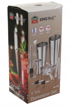 KINGHOFF KH-1708 НАБОР ПОСУДЫ БАРМЕНА