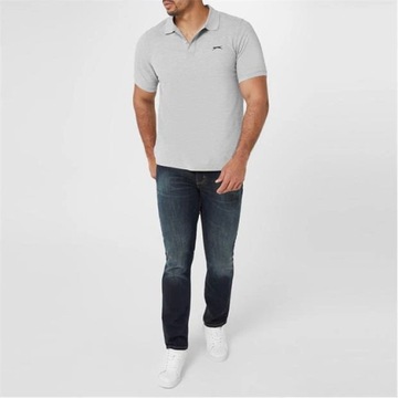 SLAZENGER Plain Męska Koszulka POLO tu 3XL _34087