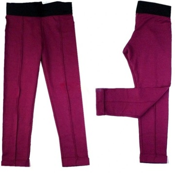Calzedonia Tezenis spodnie legginsy kanty guma 104