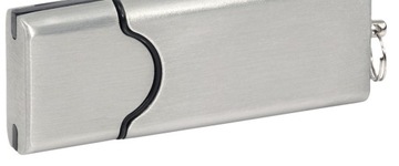 PENDRIVE REKLAMOWY USB z logo metalowy PDm-4 2GB Z GRAWEREM 10 SZT