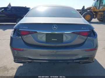 Mercedes 2023 Mercedes-Benz Klasa S 580 4Matic 2023 4.0l 4.0 Benzyna 496KM, zdjęcie 3